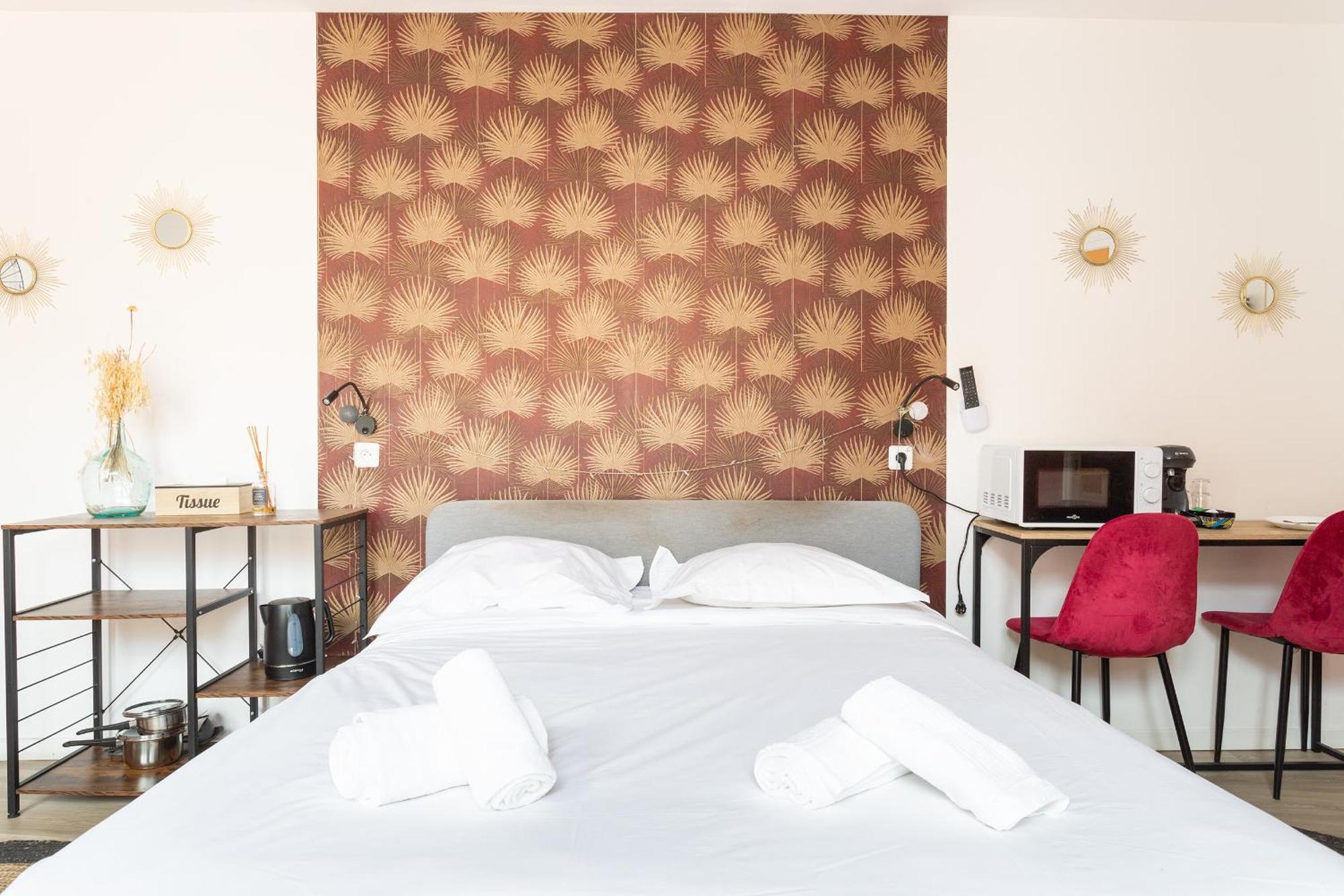 S&K Suite Grande Rue Roubaix - Chambre Spacieuse Et Sdb Privee - Netflix Et Cuisine Exteriör bild